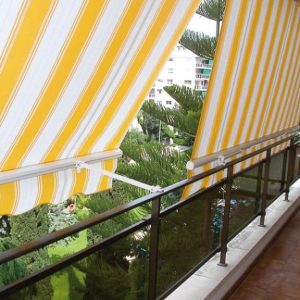 Toldo balcón recto Toldo para balcon punto recto