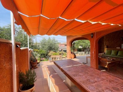 Toldo palillero en terraza