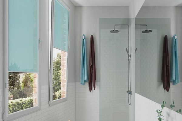 estor glass para ventana abatible